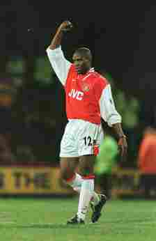 His dad is Arsenal cult hero Christopher Wreh