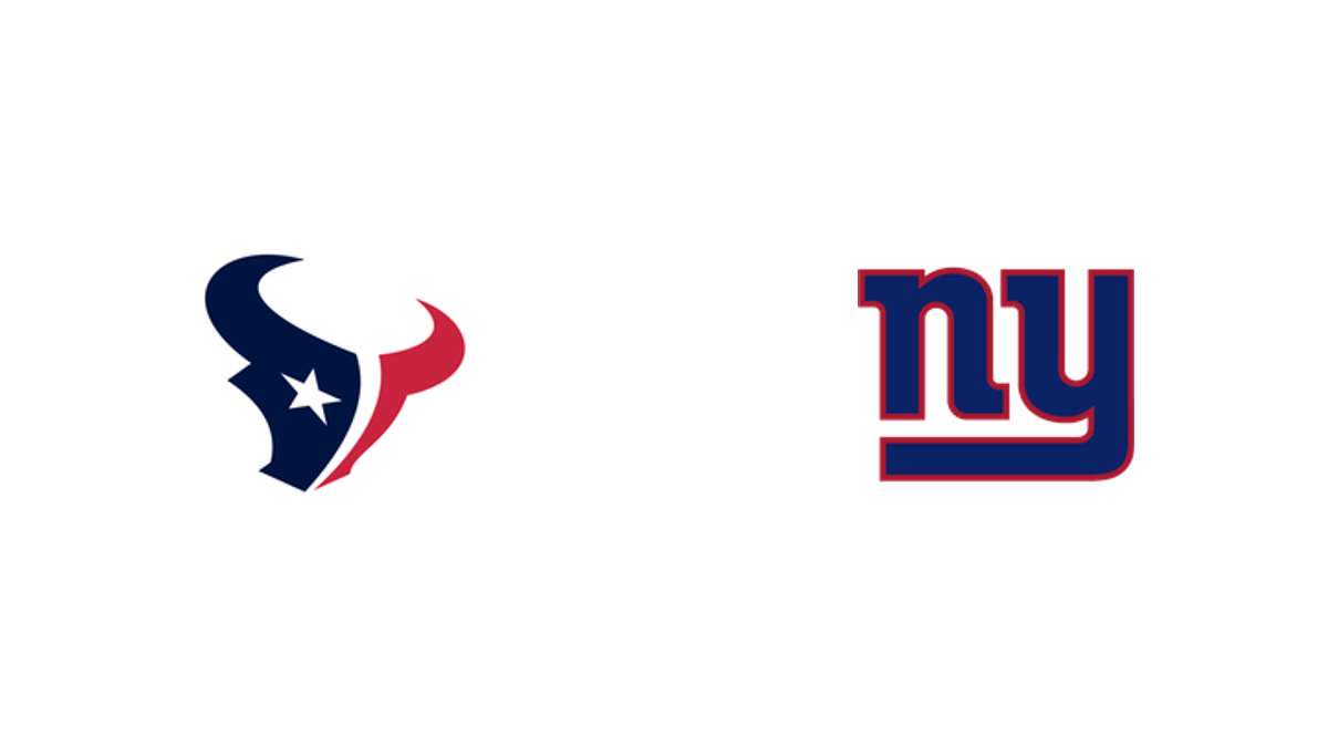 Houston Texans vs New York Giants