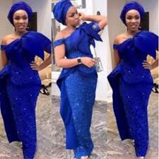 blue lace styles