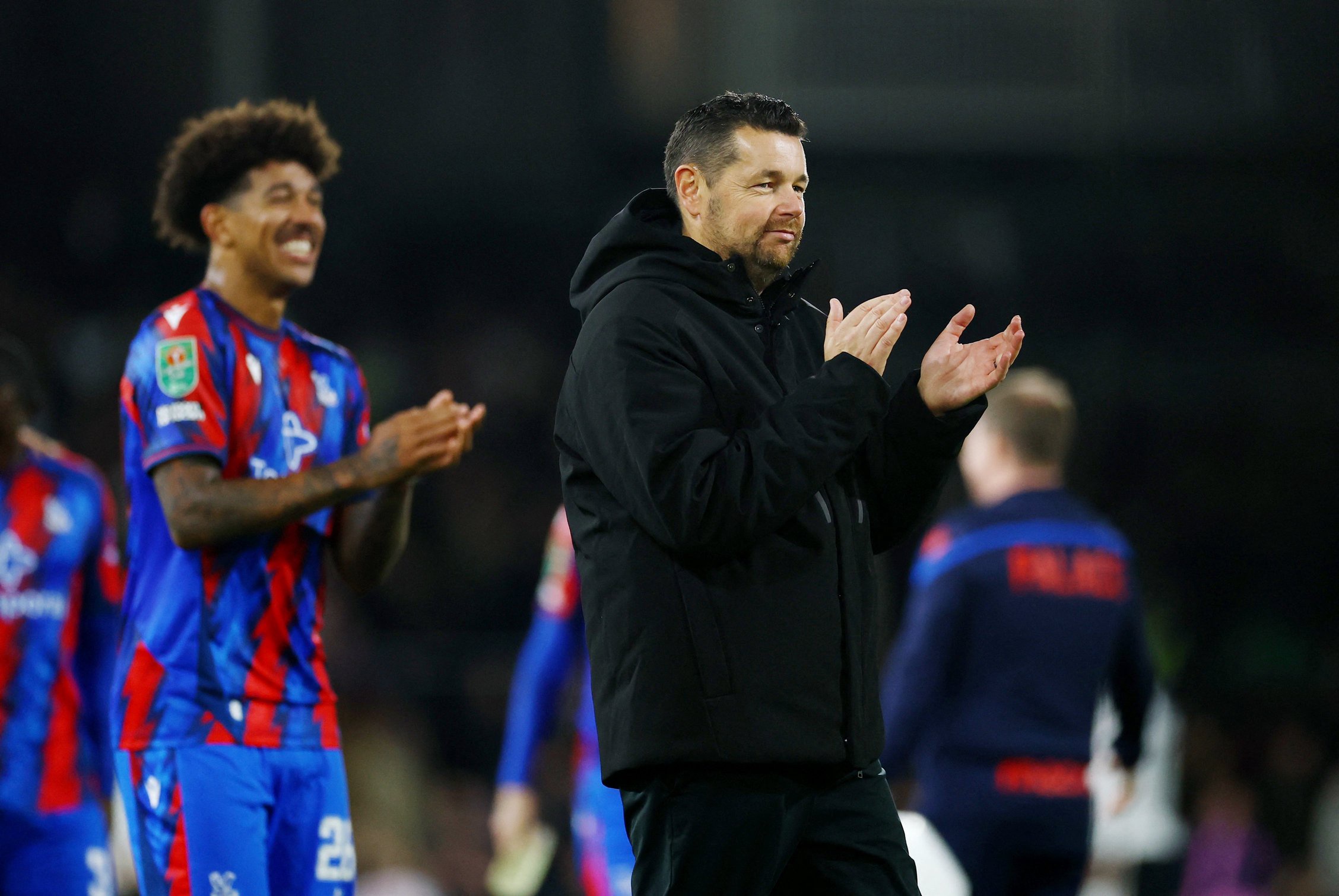 Crystal Palace eased the pressure on Pierre Sage