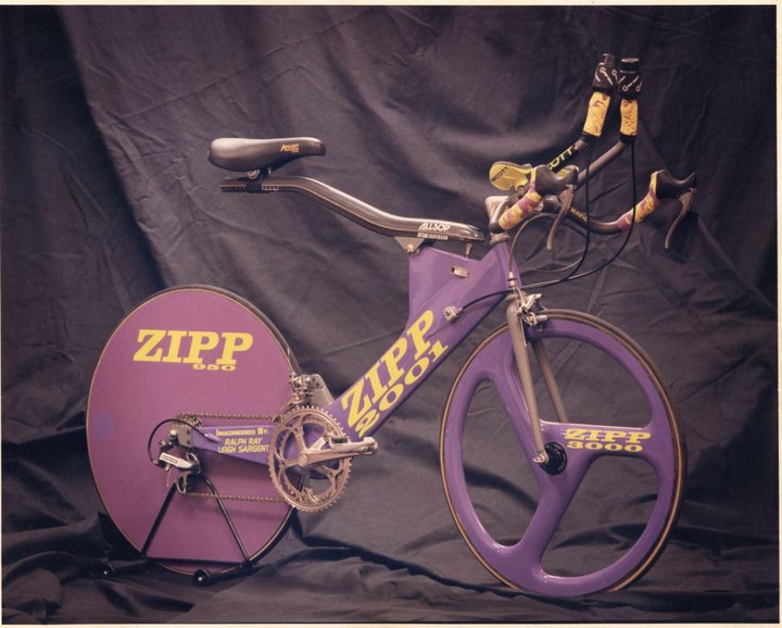 1993 Zipp 2001 TT bike Bike purple