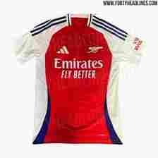 Footy Headlines claim that they have leaked Arsenal's new home kit for 2024/25
