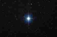 The star Vega, one of the brightest in the sky, shines a sharp blue so distinctive it’s noticeable by eye. Credit: Stephan Rahn via the University of Colorado (CC0 1.0 Universal (CC0 1.0))