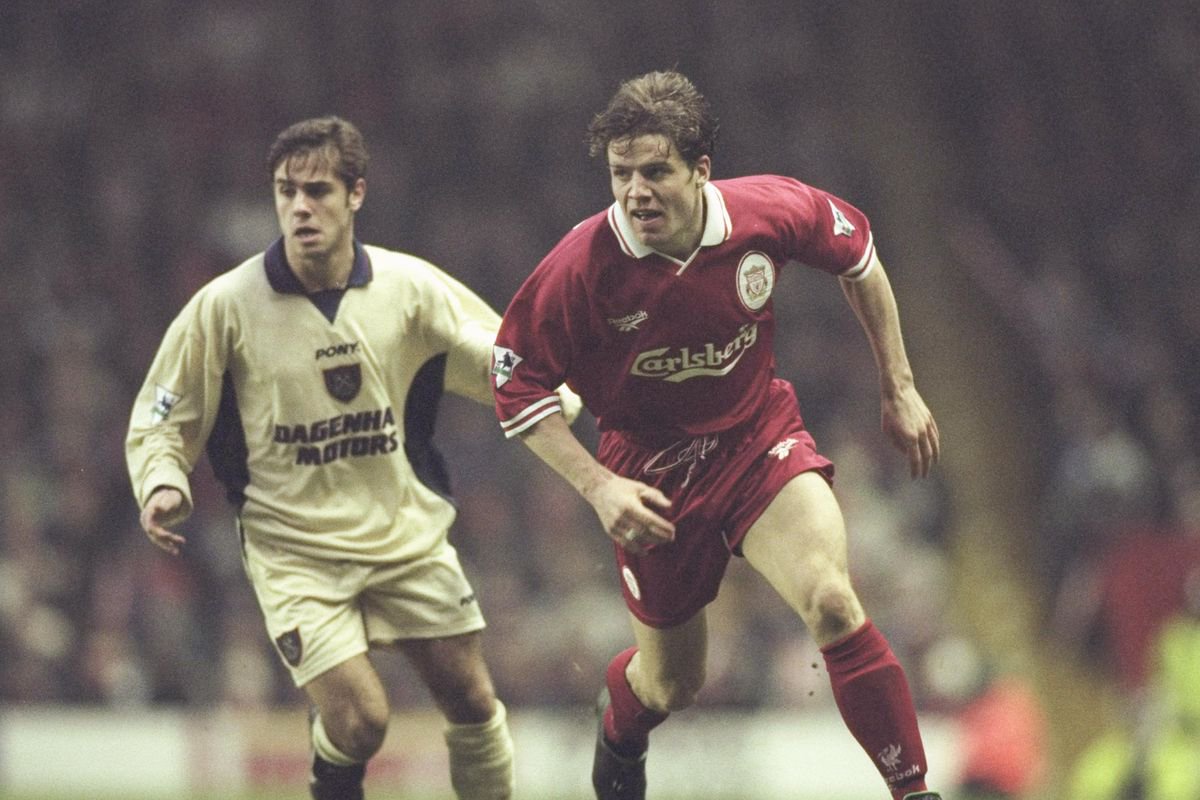 Hugo Porfirio playing for West Ham vs Liverpool