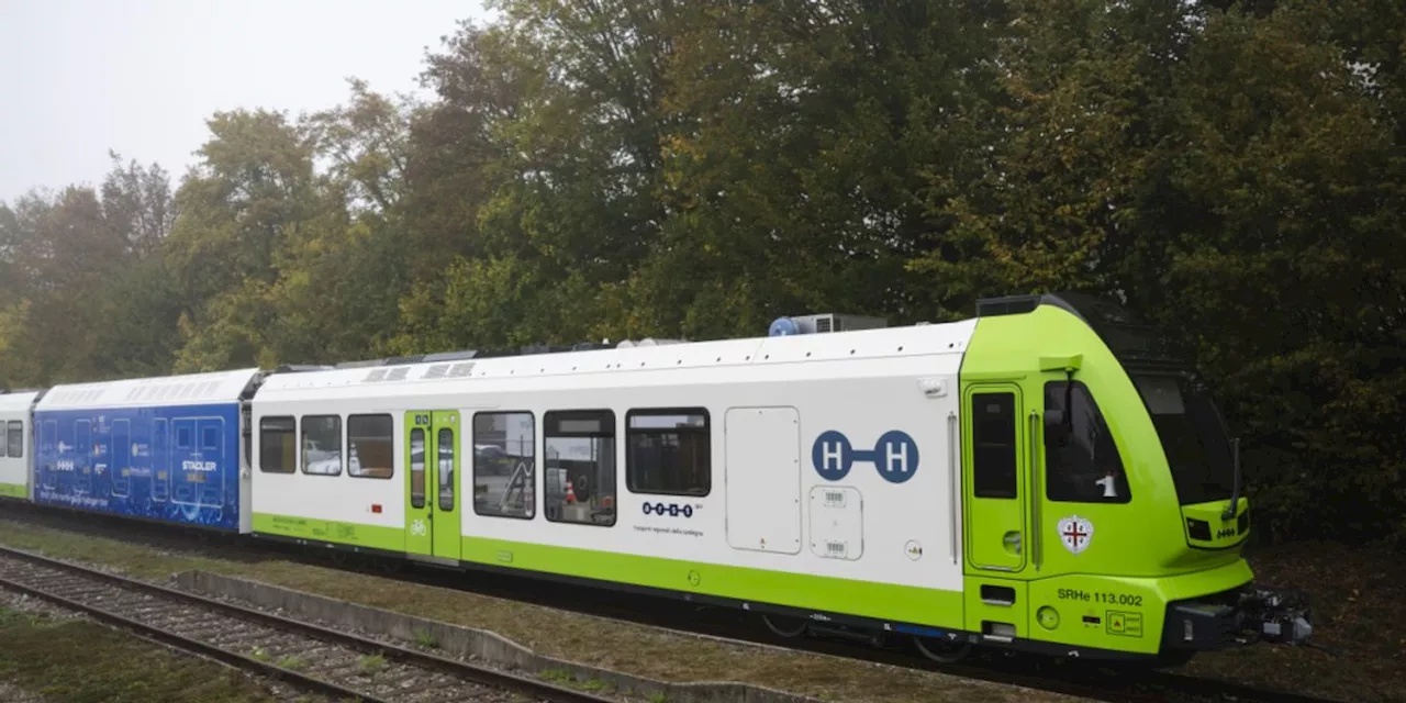 Stadler testet Wasserstoffzüge in Hemishofen SH