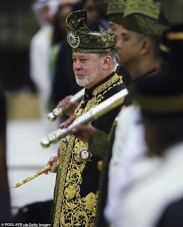 State rulers take turns as Malaysia's king for five-year terms under the country's rotating monarchy