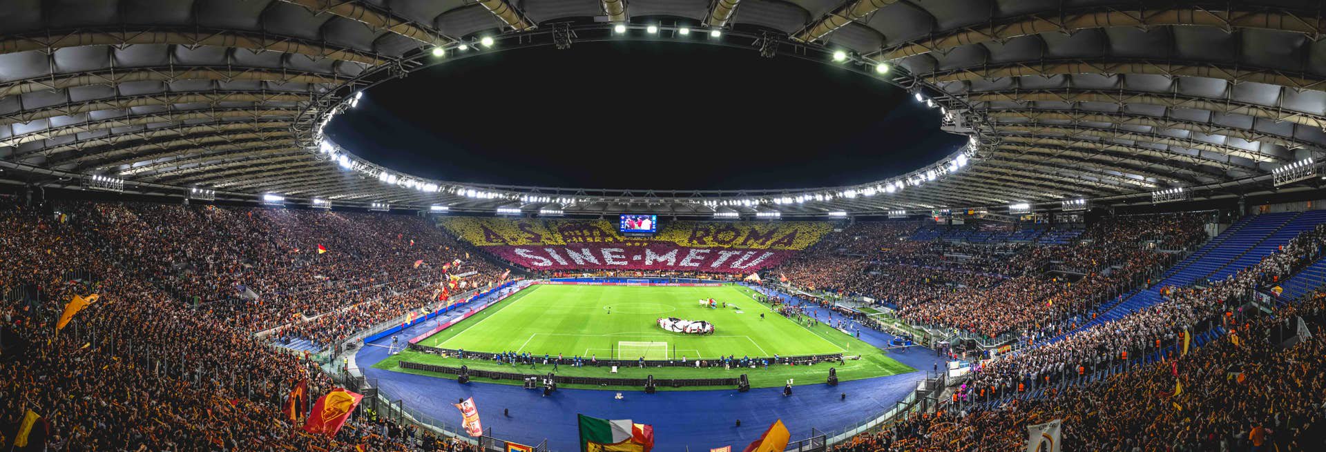 Das Olympia-Stadion in Rom.