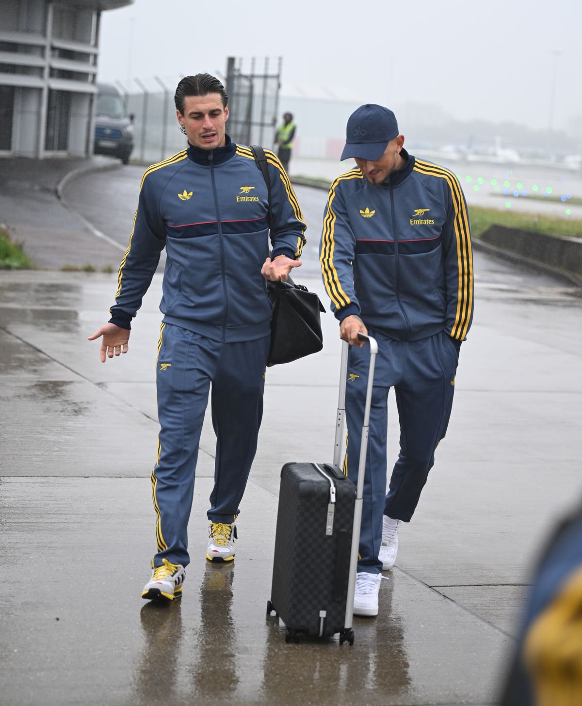 Kepa Arrizabalaga and Ben White