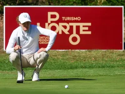 Sofia Barroso Sá na última volta do Ladies Open de Portugal