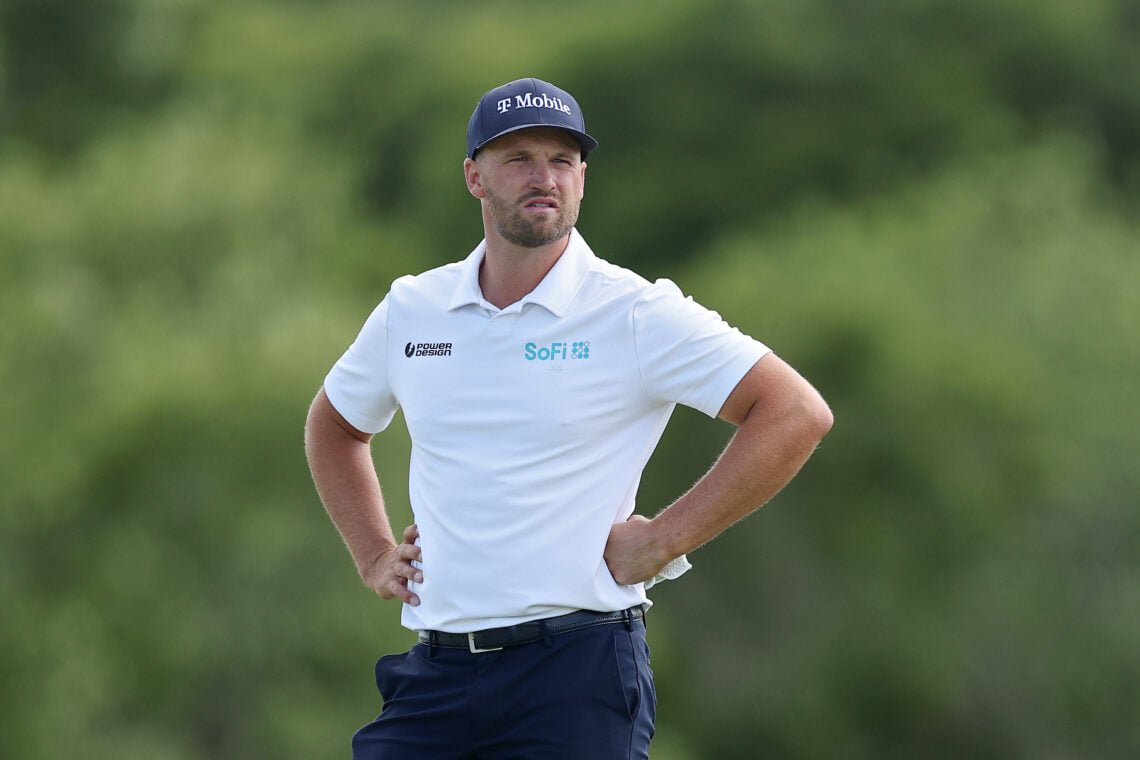 Wyndham Clark during the third round of the US Open at Shinnecock Hills