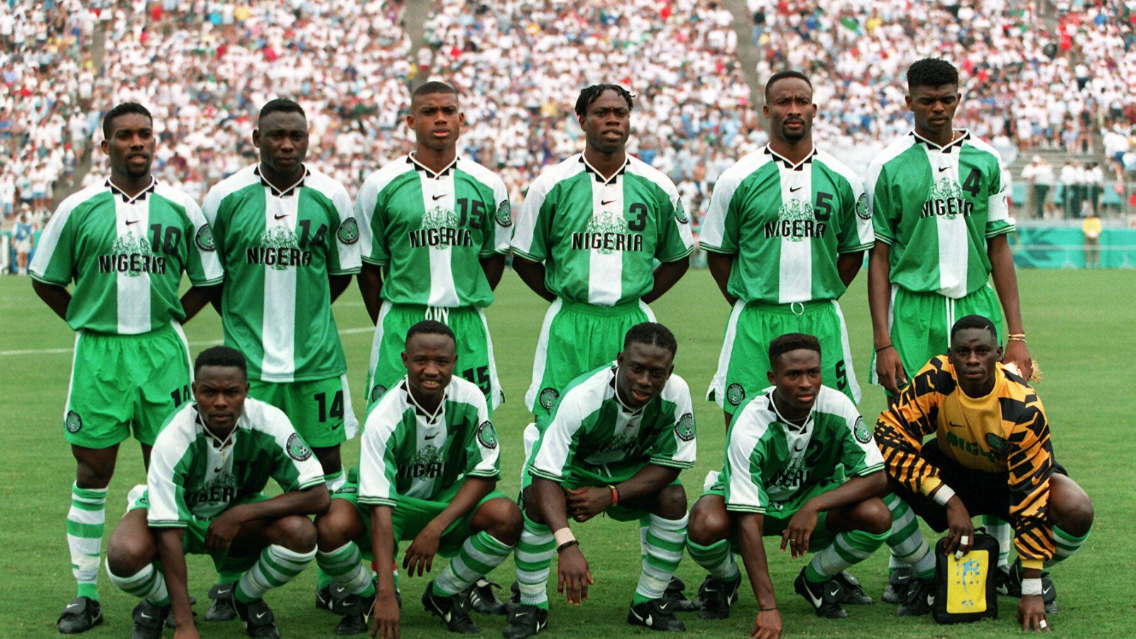 Atlanta 1996 Nigeria squad: Dream Team list, lineups and results
