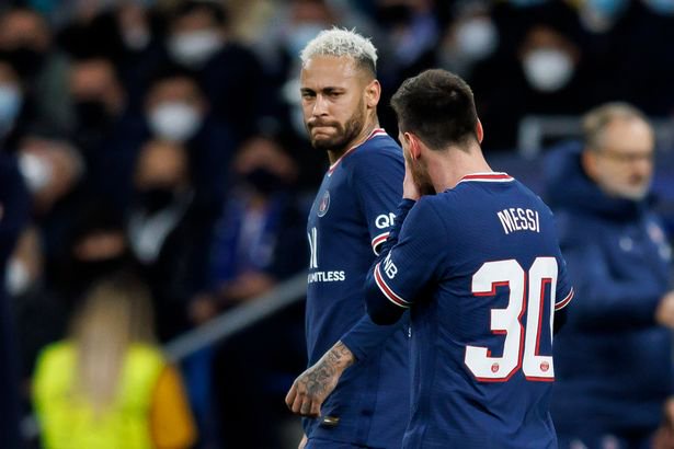 Neymar and Lionel Messi couldn't inspire PSG to victory against Real Madrid