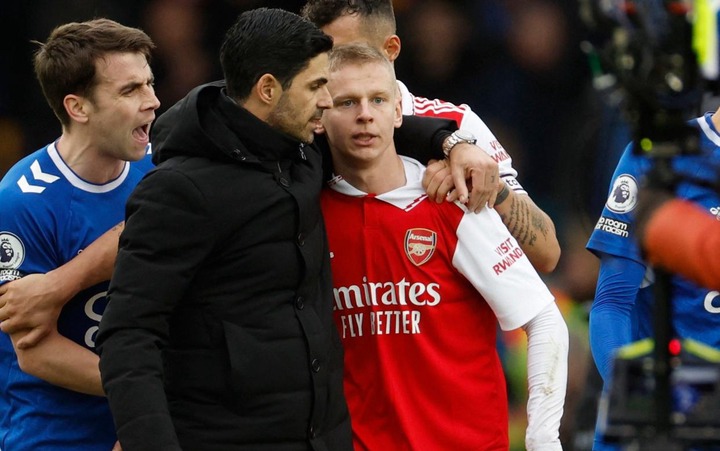 Arteta Intervenes After Zinchenko-Maupay's Clash in Arsenal's Tough Loss to Everton