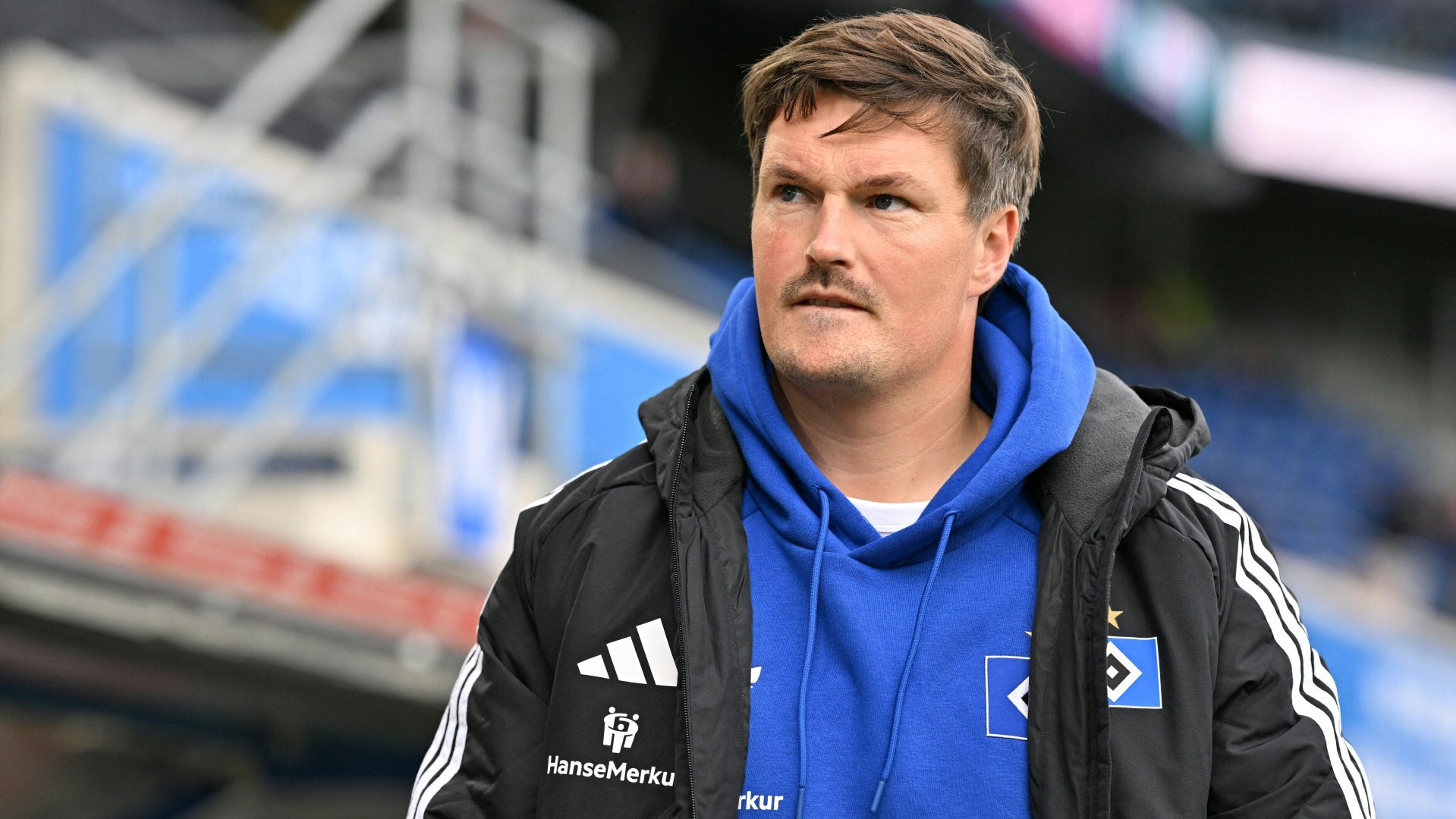 HSV-Trainer Merlin Polzin (Foto: picture alliance/dpa/picture alliance/dpa/SID/Swen Pförtner)