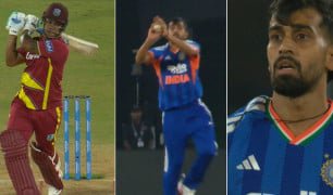 Prince Yadav के सामने नहीं चली Shimron Hetmyer की दादागिरी, तूफानी पारी खेलने के बाद ऐसे फंसे जाल में; VIDEO 