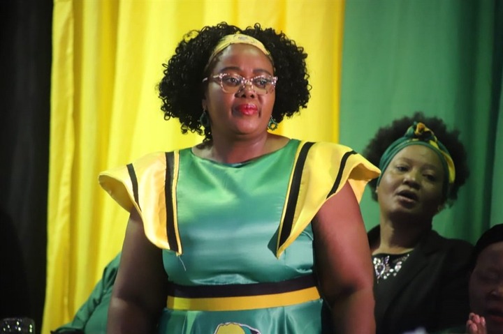 Mmamoloko Kubayi at the launch of her ANC deputy president campaign in Soweto.  