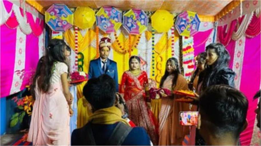 banda news the bride refused to exchange garlands with the drunken groom