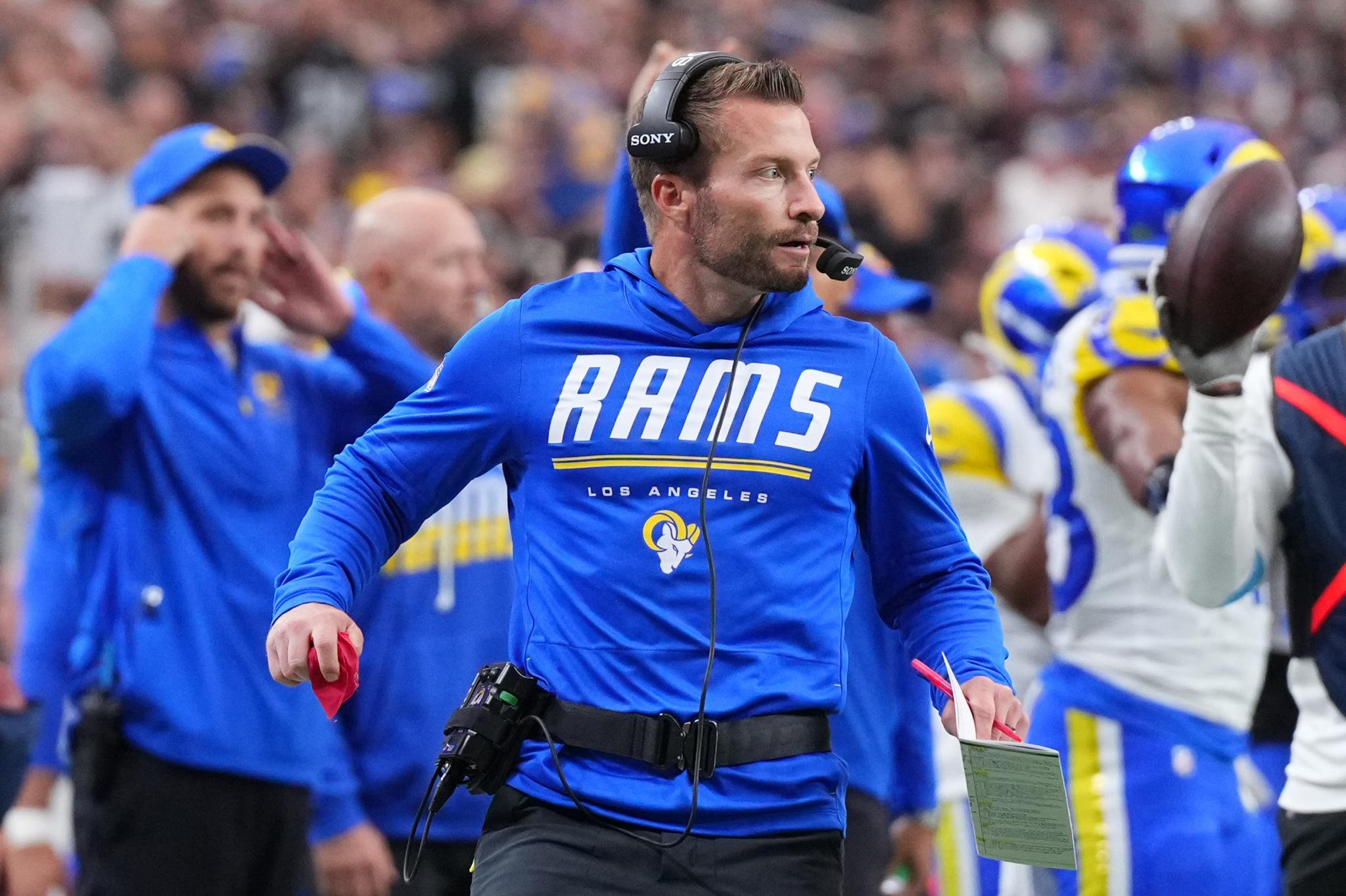 Rams coach Sean McVay
