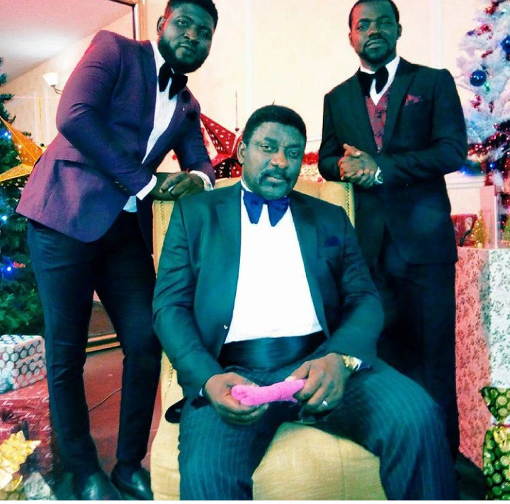 See How Actor Lanre Balogun Looks at The Age of 55(Photos of and His Family)