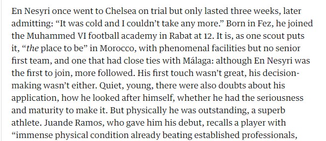 يوسف النصيري يرفض اللعب مع تشيلسي الإنجليزي لسبب غريب جدا