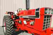 The International Harvester 1466 Black Stripe tractor.