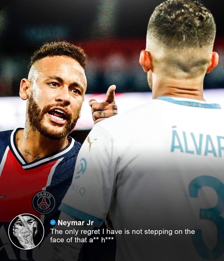 I Punched Him Because He Is Racist" - Neymar Was Called A Monkey By Marseille  Player Last Night - Opera News