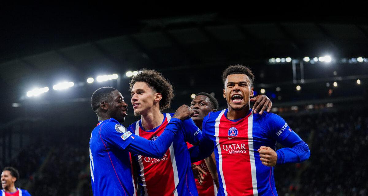 Le PSG contre Manchester City