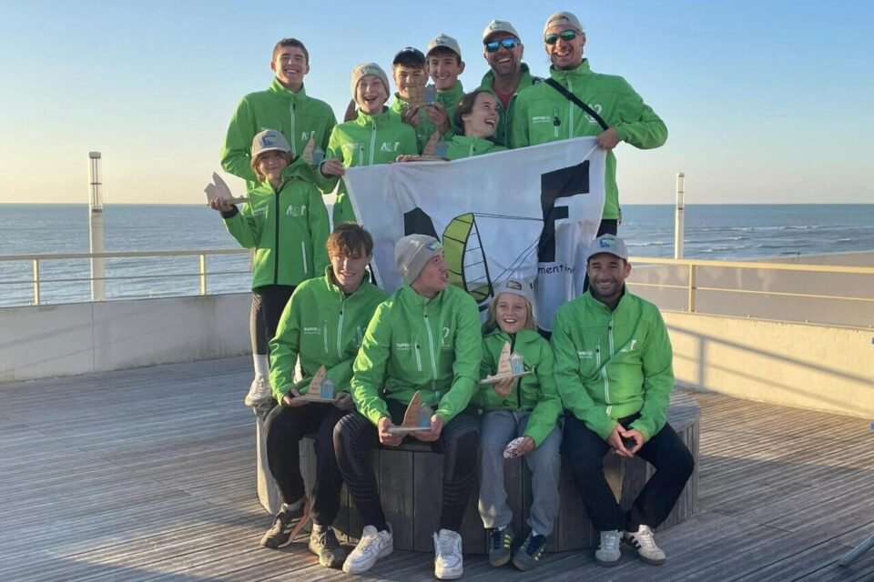 Championnat de France Jeunes de Char à Voile qui se sont déroulés du 24 au 26 Octobre à Hardelot Plage