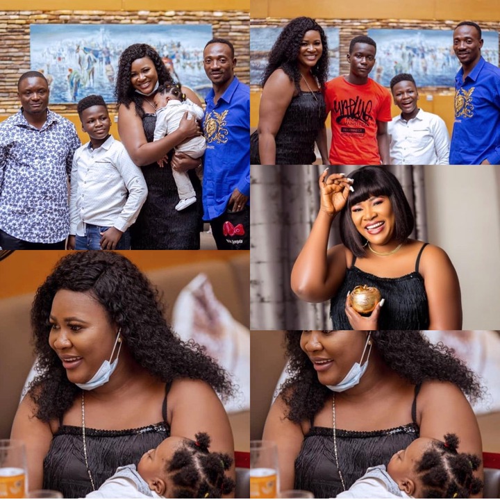 See beautiful photos of kumawood actor Salinko, his wife and kids