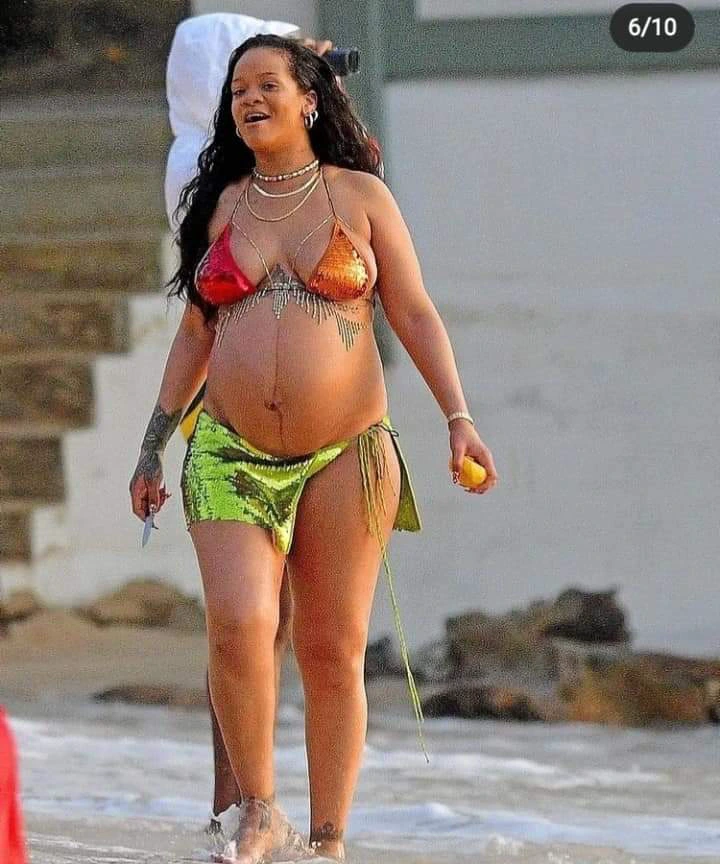 rihanna - Rihanna Flaunts Her Baby Bump As She Is Spotted With ASAP Rocky In Barbados.  E2d17b280ef14e85bc5455b928f41da2?quality=uhq&format=webp&resize=720