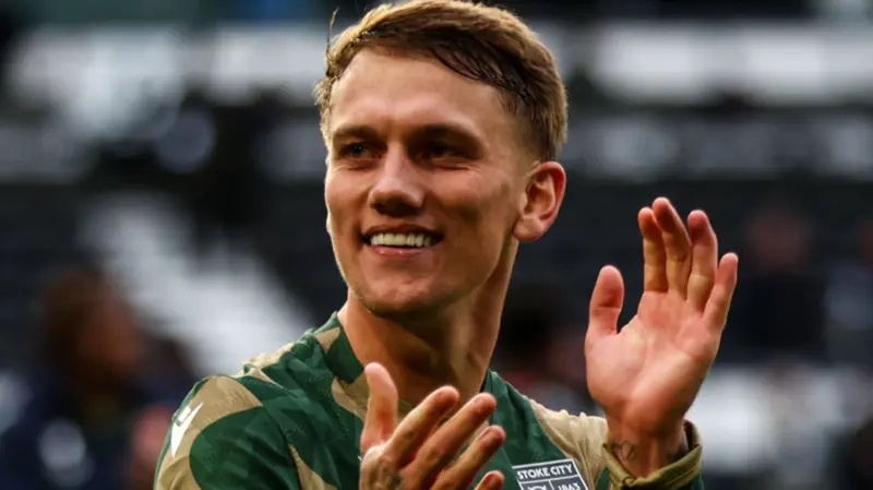 Ethan Galbraith smiles