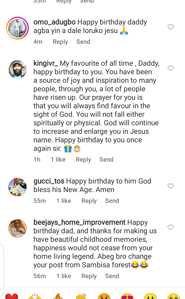 Sunkanmi Omobolanle Shares Lovely Moments As He Celebrates Father, Pappy Luwe's Birthday