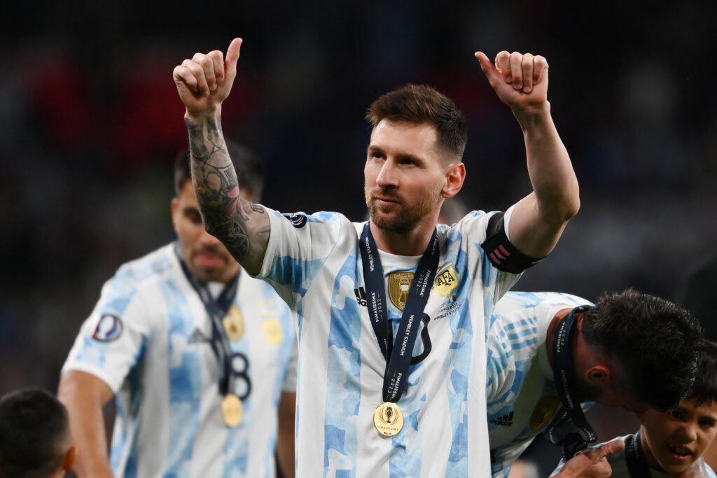 messi argentina Wembley