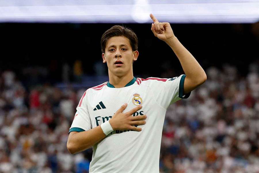 Real Madrid star Arda Guler.