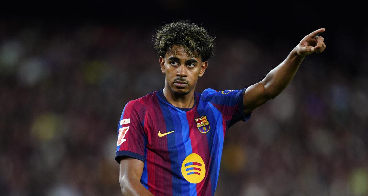 Lamine Yamal avec le Barça