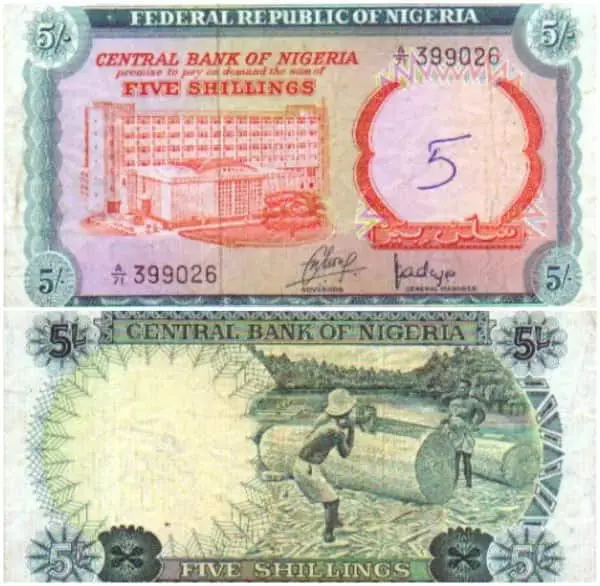 Memories: Check Nigerian Currency From 1912 2024