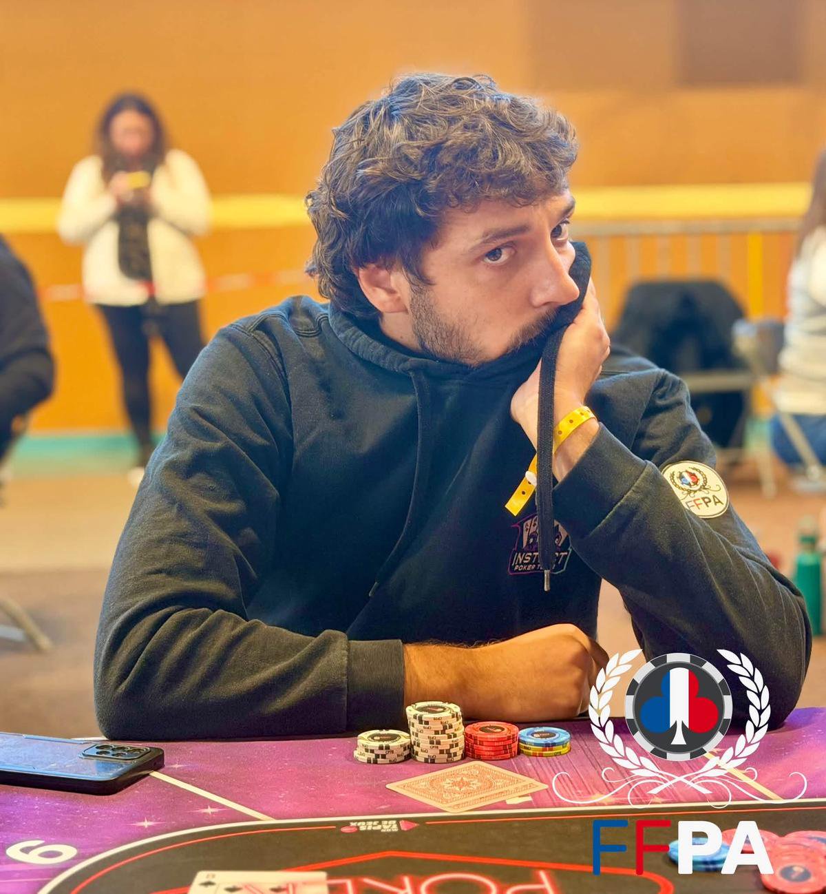 Thomas Larrétéguy, le président du club.