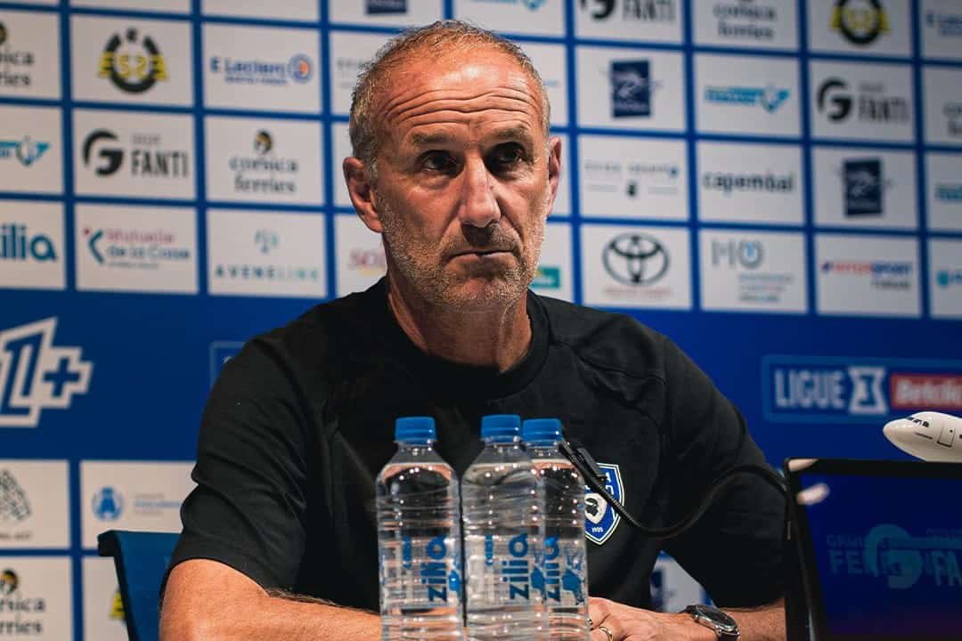 Laurent Peyrelade, ancien du LOSC et entraîneur du SC Bastia.
