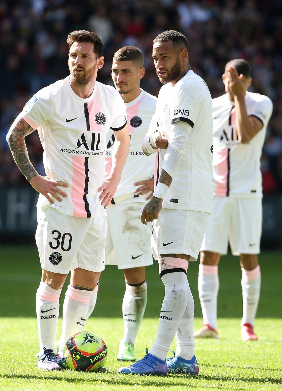 Paris Saint-Germain have adopted some odd kit colours in the last two seasons