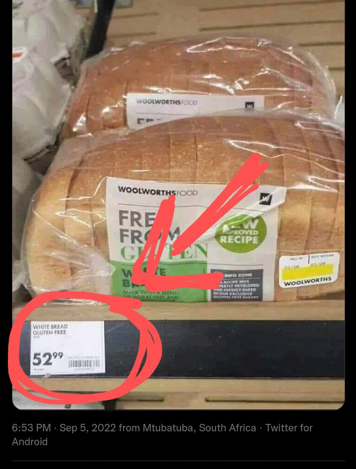 Woolworths Loaf Of Bread That Costs R52 Cause A Stir AAGVGU Jobs
