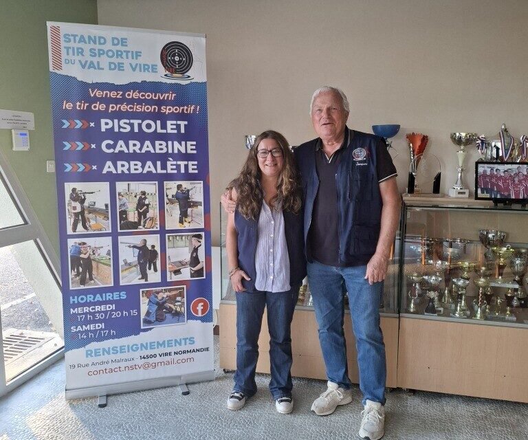 Aude nouvelle présidente et Jacky ancien président