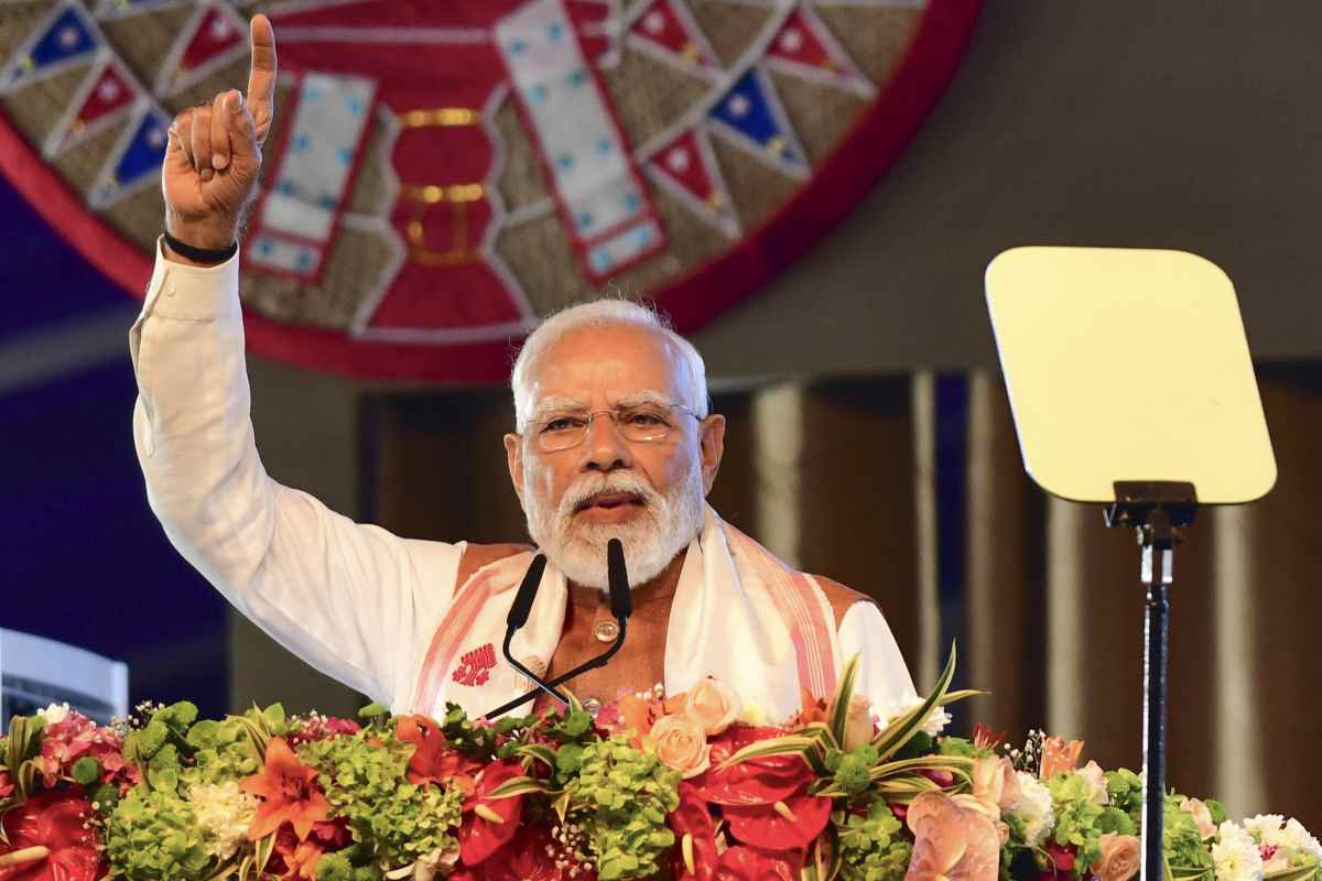 PM Modi in Assam