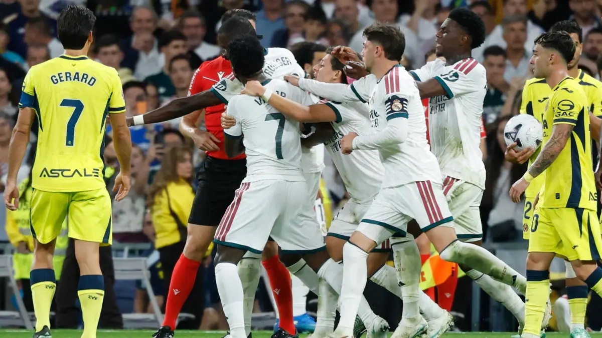 Vinícius Júnior foi expulso frente ao Villarreal