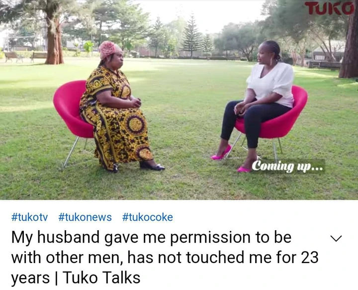 I have been faithful ever since my husband stopped touching me for 23-years now - Woman claims