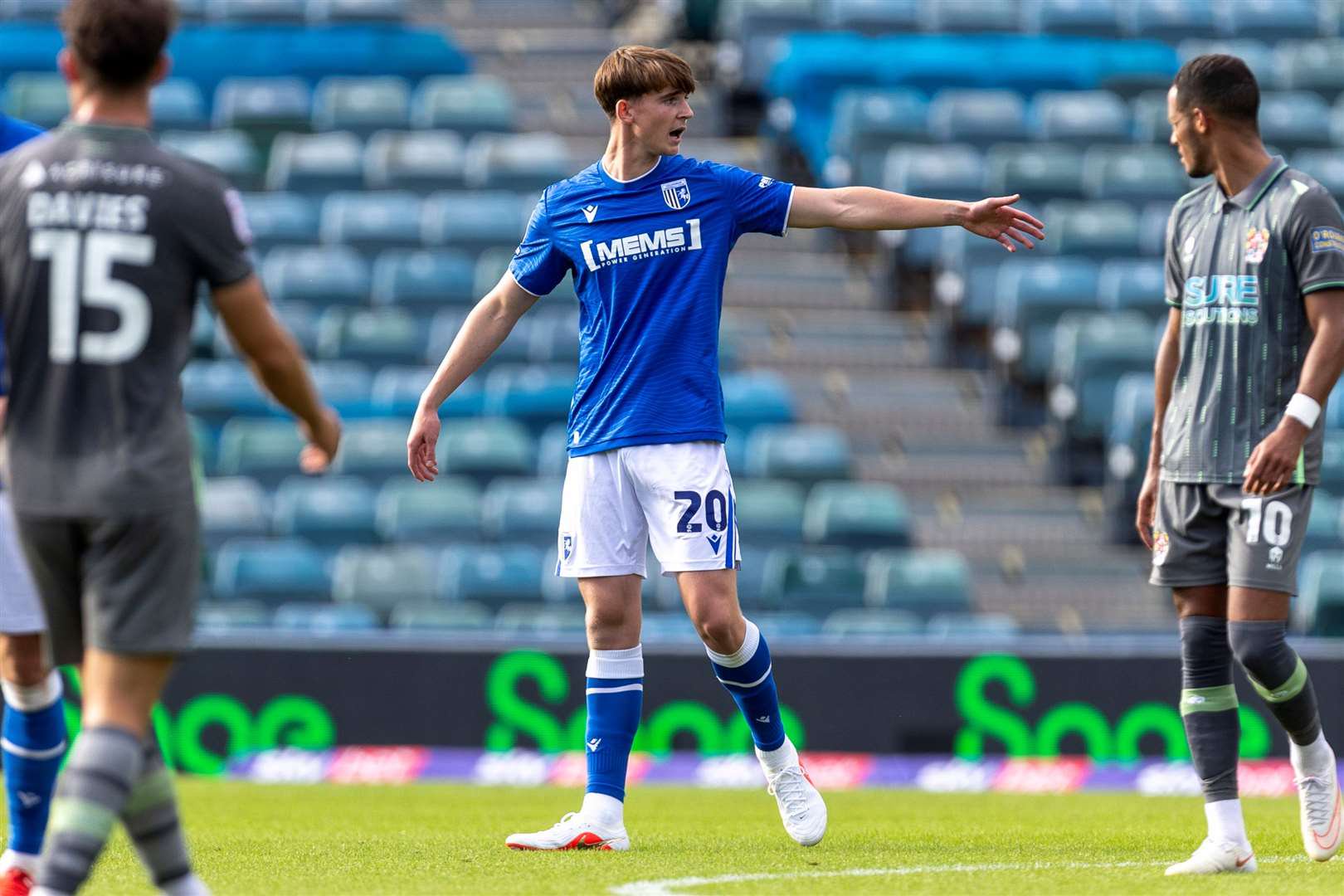 Jack Daley is pushing for a start in the Gills defence Picture: @Julian_KPI