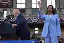 Democrats have a ready-made replacement if Joe Biden stands aside before November's election: Kamala Harris.