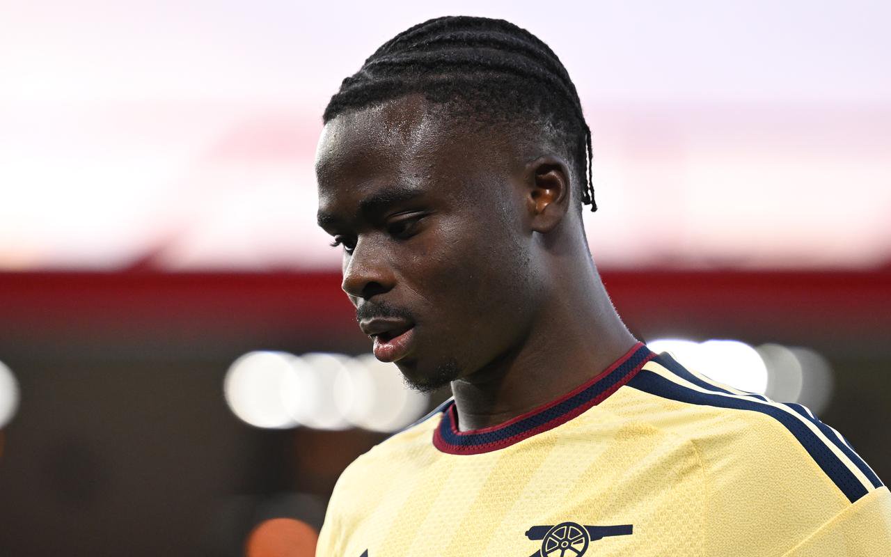 Bukayo Saka's quad injury 'doesn't look good at all', says Arteta
