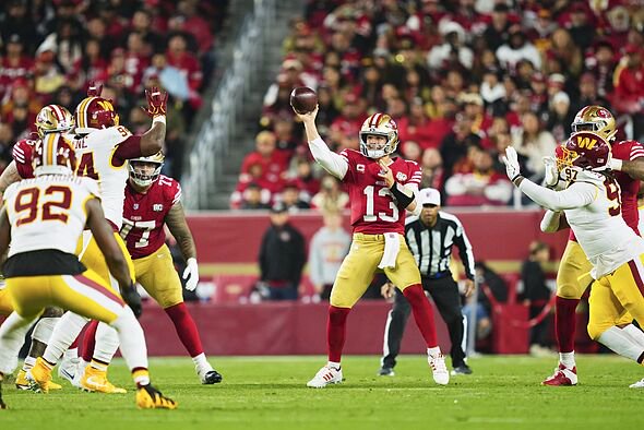 Washington Commanders v San Francisco 49ers