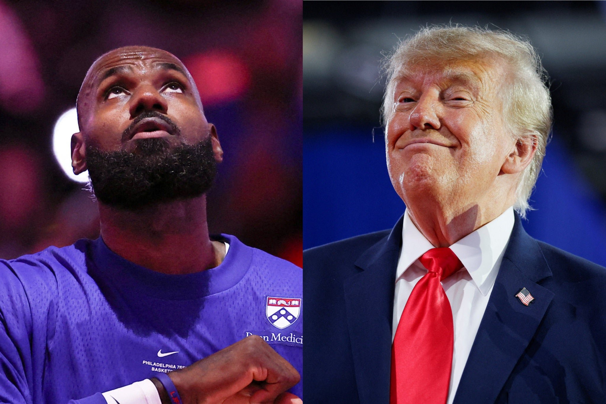 LeBron James has clapped back at Donald Trump