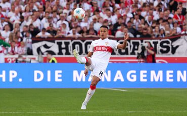 Luca Jaquez spielt gegen Leverkusen von Beginn an.